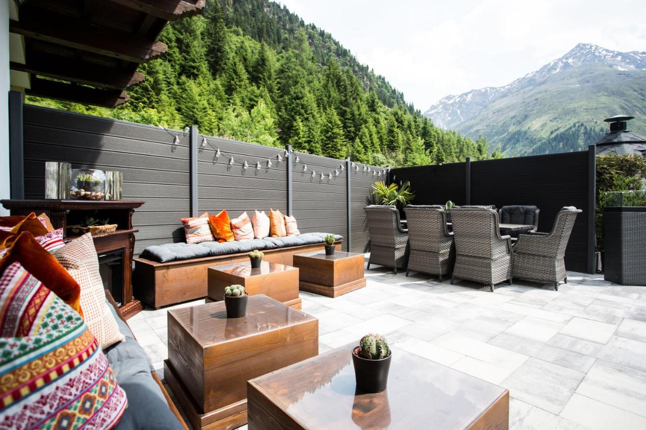 Boutique Hotel Mandarfnerhof Sankt Leonhard im Pitztal Esterno foto